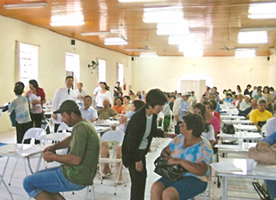 Mais de 130 pacientes atendidos no dia - Itapetininga - SP